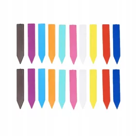  KOMPLET 200 BARVNIH VRTNIH ETIKET/OZNAK