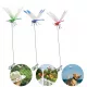  KOMPLET 3 PLASTIČNIH SPONK ZA OKRAS RASTLIN KAČJIH PASTIRCEV, PLASTIČNI ODPALJALEC KAČJIH PASTIRCEV