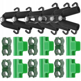    1 KOMPLET SPONK ZA PRITRDITEV RASTLIN, PLASTIČNIH, BARVITIH