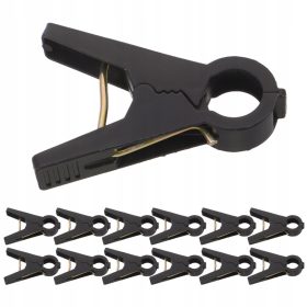    150 KOSOV ČRNIH SPONK ZA OPORO RASTLIN - ZA PARADIŽNIKE IN CVETJE