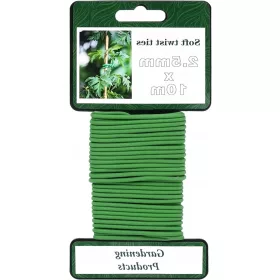    MEHKE VEZICE ZA RASTLINE 10M ZELENA OPORA ZA PARADIŽNIKE IN PLEZEVALKE