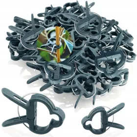    OBJEMKE ZA RASTLINE 2 VELIKOSTI ZAŠČITA PRED PLEZANJEM 60 KOSOV