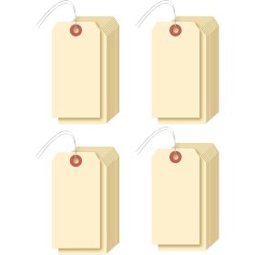  50 PRAZNIH ETIKET ZA DOSTAVO Z LUČKAMI IN LUKNJO RUMENE