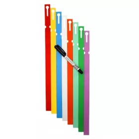    MARKER ll+ Etikete 8 BARV zanka za opis rastlin 400x20mm (20x400) 800