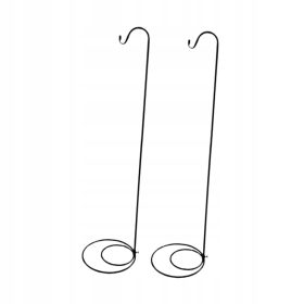    2 kosa stojala s kavljem za pastirje Obešalnik z ravnim podstavkom Železni kavelj za