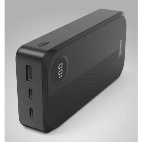   Power bank Hama 20000 mAh 15 W PD USB-C 2× USB-C USB-A LED zaslon črn