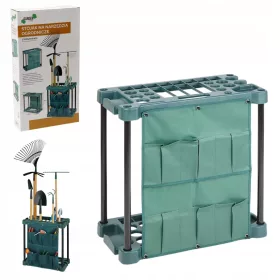   Stojalo za vrtno orodje z žepi 58x31x60 cm organizator orodja