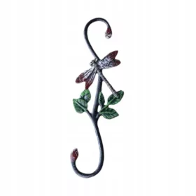    Težka kljuka S Rustikalna vrtna viseča košara Stenska kljuka Kavčji pastir