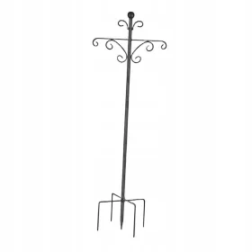    Obešalnik za vrtne pastirske kljuke za zunanjo visečo košaro za rože, 46 palcev