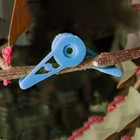    Sponke za upogibanje stebel rastlin, 50 kosov, modre, za večkratno uporabo, nastavljive, z nizko obremenitvijo, za trening