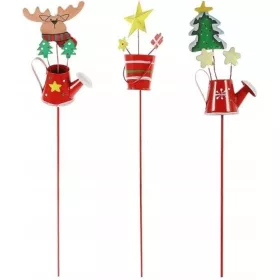  Vrtne ploščice, okraski za božični šopek, 3 kosi.