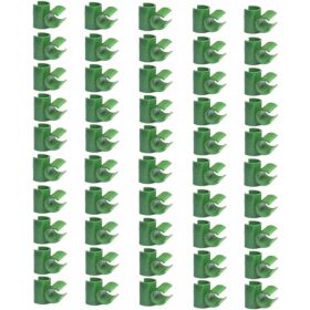    50 kosov plastičnih sponk za rastline, priključki za kolce