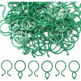  100 kosov sponk za podporo rastlin, držalo za vzpenjavke