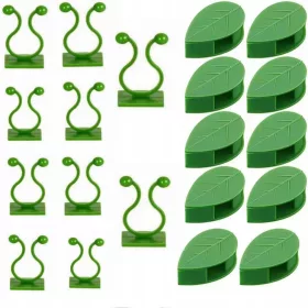    Komplet 20 sponk za rastline, držala za vzpenjavke na steni,