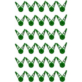    30 kosov sponk za vadbo stebel rastlin, nastavljive sponke za upogibanje