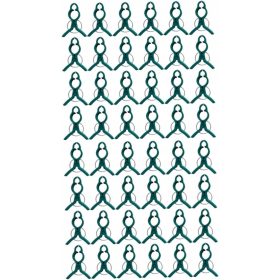    100 kosov vrtnih sponk, objemk za rastline, držala za rastline