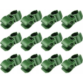    60 kosov povezovalnih sponk za rastline na rešetki, 11 mm spojnik za stebre