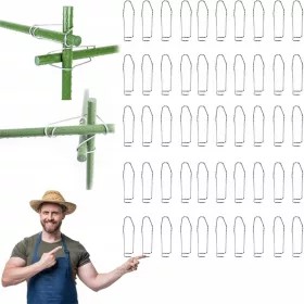    Priključne spone za rastlinske rešetke, komplet 50 montažnih orodij za