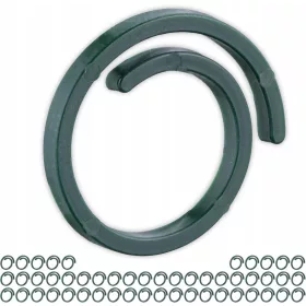  Relaxdays obročki za rastline, 300 kosov, plastični,