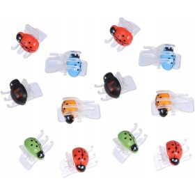    60 kosov plastičnih sponk za rastline orhideje Phalaenopsis