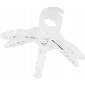  100 kosov sponk za rastline Vrtne sponke, prozorne sponke,