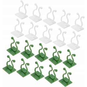  120 kosov zelenih sponk za rastline, sponk za rože,