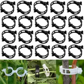    Fiksna plastična sponka za rastline, sponke za paradižnik, plastika