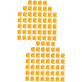    100 podpornikov za rastline v posodah za sadje in zelenjavo in objemk za rastline