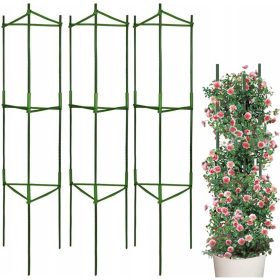    3-paket opor za vrtne rastline, kletka za gojenje paradižnika,