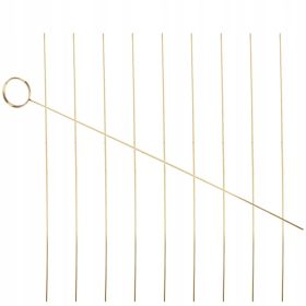    40 kosov zlate železne sponke za držalo za cvetlične kartice za dekoracijo šopka