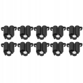   10 kosov BFork nosilcev, konektorjev za vrtne kolce, vzpenjavke 11 mm