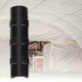    Črne sponke za cevi za okvirje 50 kosov za vrtno orodje za rastlinjake 25#