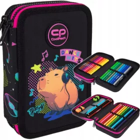   CoolPack Jumper 2 dvoprekatna peresnica z opremo Capybara Music 19,5 × 12,5 × 5 cm