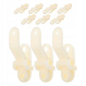    10 KOSOV SPONK ZA ZRAČILNIKE ZA RASTLINJAKE, PLASTIČNE SPONK ZA POKROV ZRAČNIKA