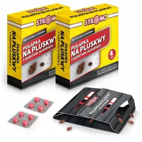   2 × STRONG BEDBURY TRAP – lepilna past za stenice, 4 kosi v paketu