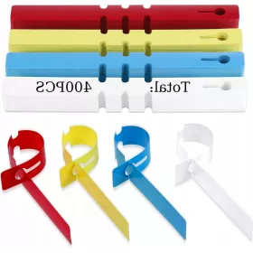    PLASTIČNE ETIKETE ZA DREVESJE IN RASTLINE VODOTESNI OBEŠALNIKI 400 KOSOV