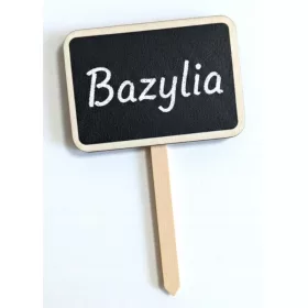  Stoječi znak, brezbarven, 7 x 11 cm, 6 kosov.