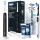 Sonična zobna ščetka ORAL-B Pulsonic Slim Clean 2000 + ročna ščetka Clic Chrome Black + zobna pasta Pro-Expert Advanced Deep Clean 75ml - uradni EU set