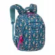 ASTRABAG Candy Bunny AB300 šolski nahrbtnik za punčke z zajčkom 3 prekati 42×30×19 cm