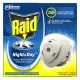  Raid Night & Day – električni insekticidni razpršilec z zamenljivo kartušo, zaščita pred komarji do 10 dni