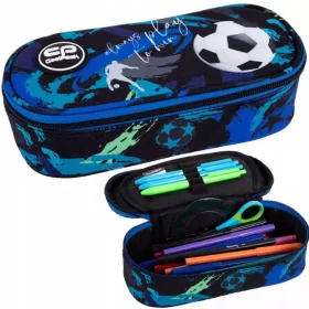   Šolska peresnica CoolPack Skate Night – etui za fante z enim predalom 22 × 10 × 6 cm