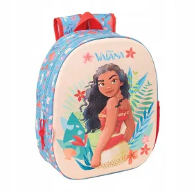   VAIANA Disney 3D konveksni nahrbtnik 33 cm – Moana za otroke