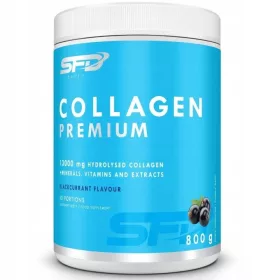   SFD COLLAGEN PREMIUM 13000 mg 800 g – hidroliziran kolagen z vitamini, minerali in okusom črnega ribeza