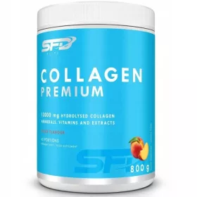   SFD COLLAGEN PREMIUM 13. 000 mg 800 g – hidroliziran kolagen z vitamini, minerali in okusom breskve