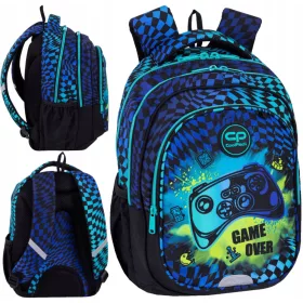   Šolski nahrbtnik CoolPack Fast Gamer Chess za dečke 1.-3. vintage 16"