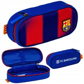  Šolska peresnica za fante FC Barcelona Young z enoprekatnim žepom 22 × 11 × 5,5 cm