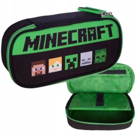   Šolska peresnica Minecraft Astra Alex & Steven – enoprekatni šolski organizator