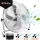 Stoječi ventilator Ruhhy 50 cm 130 W - močan industrijski kovinski ventilator s 3 hitrostmi