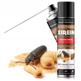    XIREIN® aerosol proti gnitju lesa in domačim žuželkam 300 ml