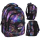 Šolski nahrbtnik Galaxy Mandala za deklice, črn, 26L, za 4.–7. razred